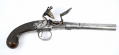 QUEEN ANNE STYLE TURN-OFF BARREL PISTOL BY GRIFFIN AND TOW, CA 1772-82