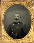 HALF-PLATE AMBROTYPE C.S. GENERAL JOHN B. FLOYD, LATE GOVERNOR OF VIRGINIA AND U.S. SECRETARY OF WAR, TAKEN AFTER THE BATTLE OF FORT DONELSON