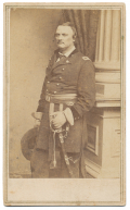 CDV OF GENERAL ISREAL B. RICHARDSON, MORTALLY WOUNDED AT ANTIETAM