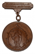 MASSACHUSETTS MINUTEMAN MEDAL OF JOHN FIRTH: 3rd BATTALION OF RIFLES, MASS VOLUNTEER MILITIA 