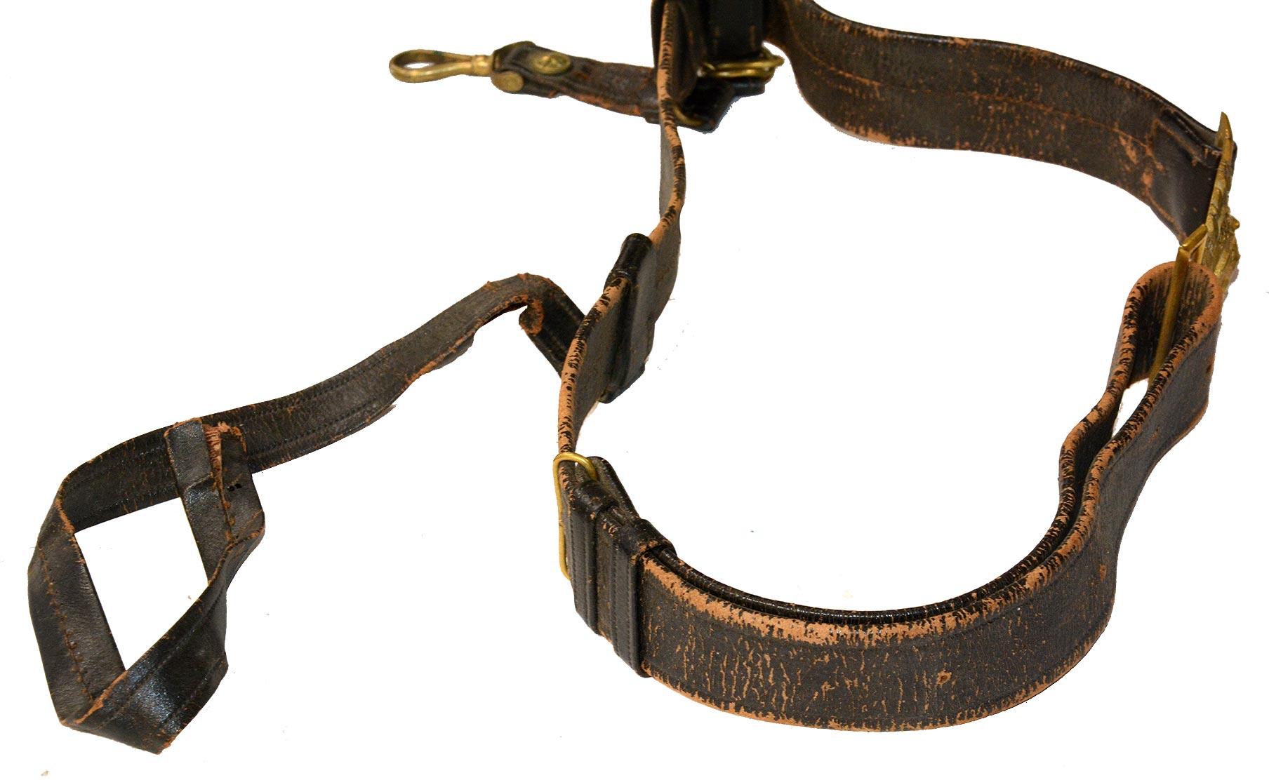 1865-1890 US REVENUE CUTTER BELT RIG & PLATE — Horse Soldier