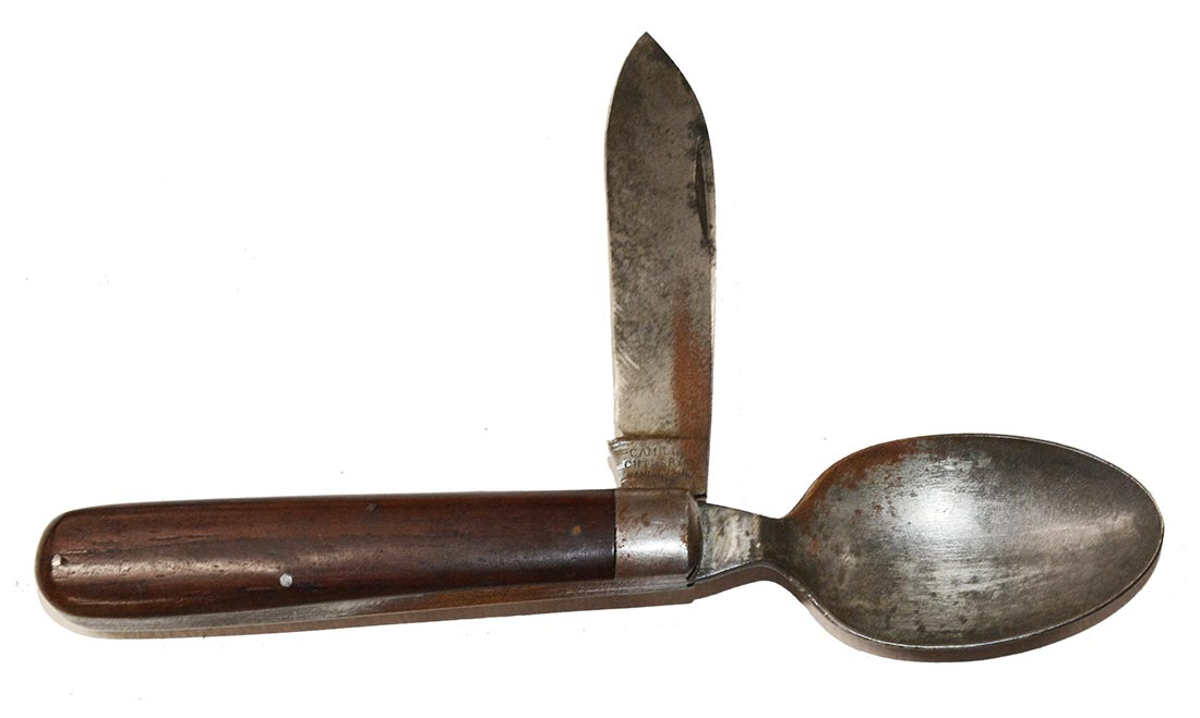 EARLY 20TH CENTURY COMBINATION KNIFE AND SPOON BY CAMILLUS