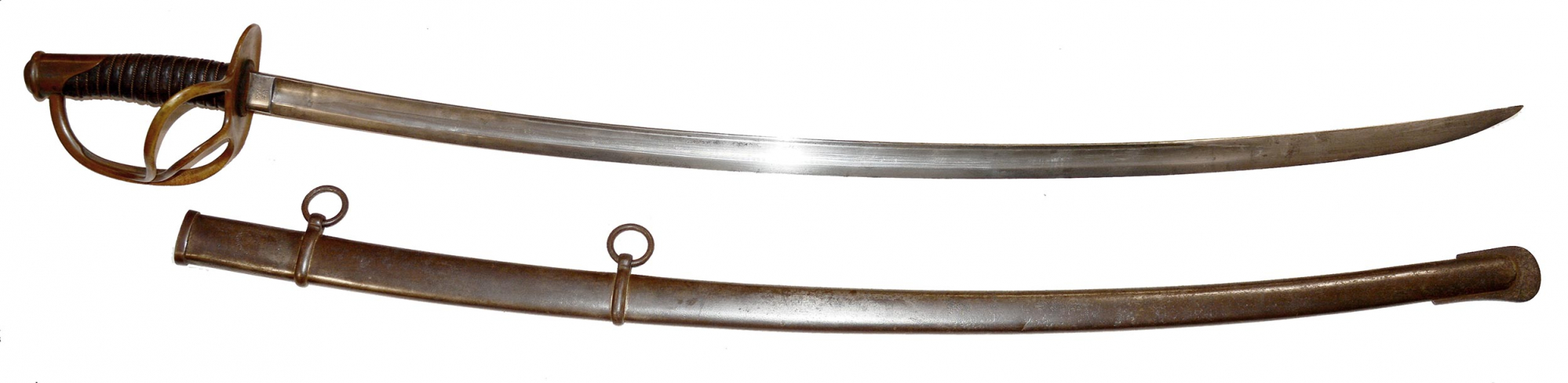 MODEL 1860 CAVALRY SABER & SCABBARD BY ROBY