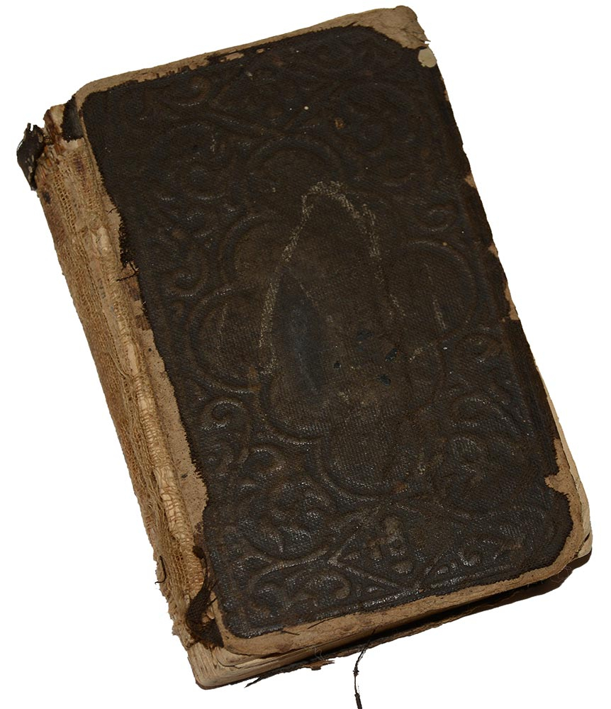 POCKET NEW TESTAMENT BIBLE ID’D TO PRIVATE HENRY B. POTTER, 121ST NEW YORK INFANTRY / PRIVATE HENRY CARR, 14TH NEW YORK HEAVY ARTILLERY 