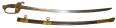 IMPORT MOUNTED MODEL 1850 STAFF & FIELD OFFICER’S SWORD WITH HORSTMANN MARK