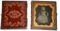 SIXTH PLATE AMBROTYPE OF GIRL ON CHAIR 