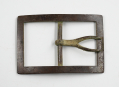 CLASSIC CONFEDERATE FORKED-TONGUE, “WISH-BONE,” BELT BUCKLE FROM ORANGE VIRGINIA