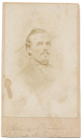 PERIOD PENCIL ID WARTIME VIEW OF THOMAS A. BRANDER 20TH VIRGINIA INFANTRY AND THE LETCHER ARTILLERY – PRESENT AT THE EXECUTION OF JOHN BROWN