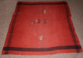 RARE REGULATION CIVIL WAR ARTILLERY BLANKET IDENTIFIED TO 1ST MAINE LIGHT ARTILLERY SOLDIER