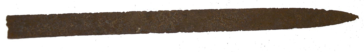 RELIC PORTION OF SWORD BLADE – RECOVERED NEAR FREDERICKSBURG