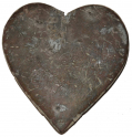 EXCAVATED MARTINGALE HEART