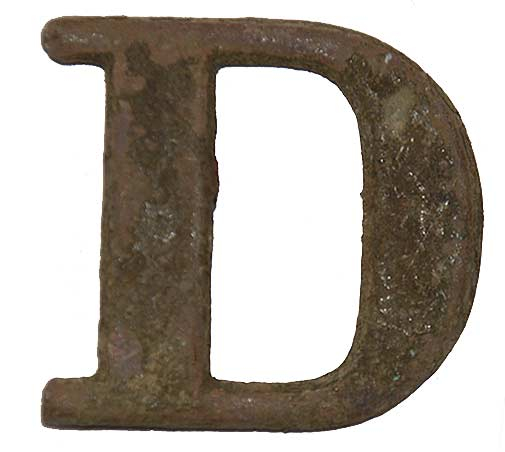 RELIC – COMPANY LETTER “D” — Horse Soldier