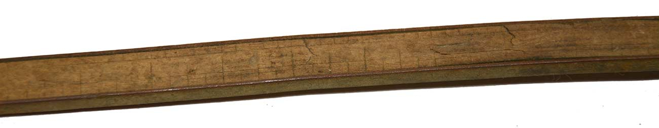 Relic Ruler RELIC FOLDING ENGINEER’S RULER RECOVERED NEAR FREDERICKSBURG — Horse ...