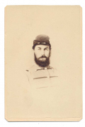 CDV ATTRIBUTED TO OFFICER WHO SERVED IN THREE CONFEDERATE CAVALRY UNITS