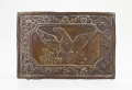 MILITIA EAGLE PANEL BELT PLATE 1855-1865