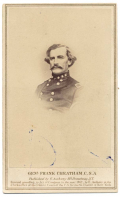 CDV OF CONFEDERATE GENERAL BENJAMIN F. CHEATHAM