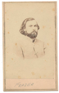 CDV OF CONFEDERATE GENERAL JOHN W. FRAZER