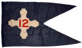 REGULATION 12th CORPS HEADQUARTERS FLAG/GUIDON