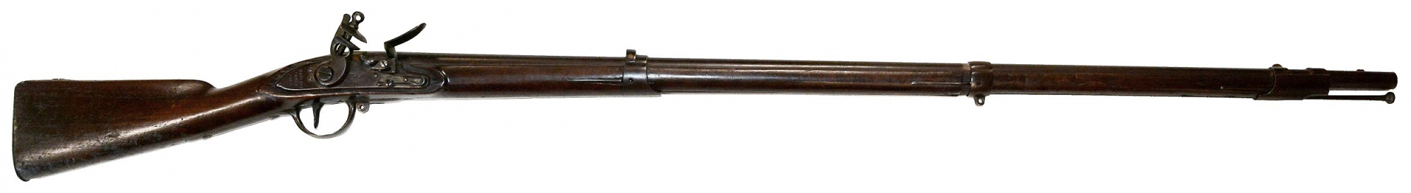 OHIO MARKED 1795 HARPERS FERRY MUSKET DATED 1815