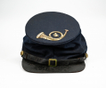 CIVIL WAR ISSUE L.J. & I. PHILLIPS CONTRACT FORAGE CAP WITH 4th INFANTRY INSIGNIA