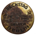 WORLD WAR TWO GERMAN BADGE FOR VISIT TO BERLIN