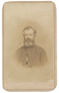 CHEST-UP CDV OF UNIDENTIFIED CONFEDERATE 