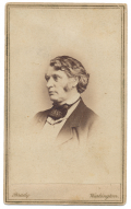 BUST VIEW OF SENATOR CHARLES SUMNER BY BRADY