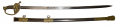 EXCELLENT CONDITION MODEL 1850 STAFF AND FIELD OFFICER’S SWORD