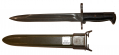 BAYONET AND SCABBARD FOR THE M-1 GARAND RIFLE