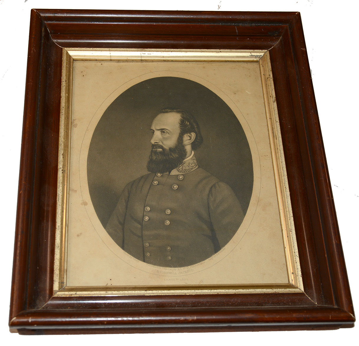 STONEWALL JACKSON—FRAMED ENGRAVING