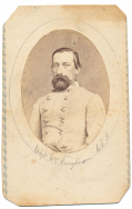 WARTIME CDV OF WILLIAM D. SIMPSON 14TH SOUTH CAROLINA LIEUTENANT COLONEL, CONFEDERATE CONGRESSMAN AND SOUTH CAROLINA GOVERNOR