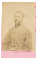 CDV OF CONFEDERATE GENERAL D.H. HILL 