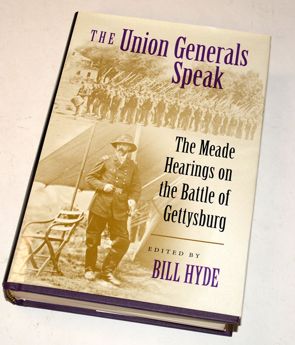 FIRST EDITION COPY OF THE GETTYSBURG TITLE “THE UNION GENERALS SPEAK”