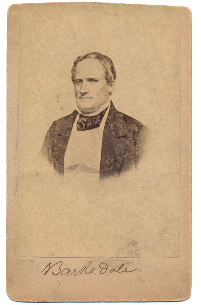 CDV OF CONFEDERATE GENERAL WILLIAM BARKSDALE