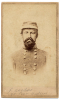 CDV OF CONFEDERATE GENERAL FRANKLIN K. GARDNER