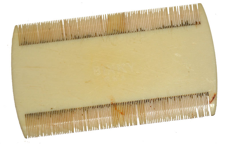 CIVIL WAR ERA LICE COMB