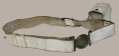 WHITE BUFF MODEL 1832 HEAVY ARTILLERY SWORD BELT WITH PLATE