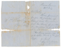 GENERAL LLOYD TILGHMAN, CSA, PRE-CIVIL WAR AUTOGRAPH LETTER SIGNED