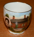 SMALL JENNIE WADE SOUVENIR TEA CUP 