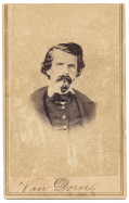 CDV OF CONFEDERATE GENERAL EARL VAN DORN