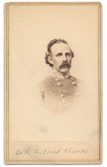 CDV OF CONFEDERATE GENERAL EDWARD L. THOMAS