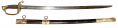 US FOOT OFFICER'S SWORD CAPTURED BY A CONFEDERATE