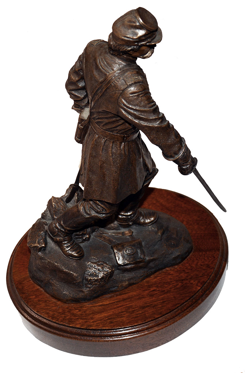 COL. JOSHUA L. CHAMBERLAIN STATUE BY TERRY JONES ARTIST’S PROOF 2 OF