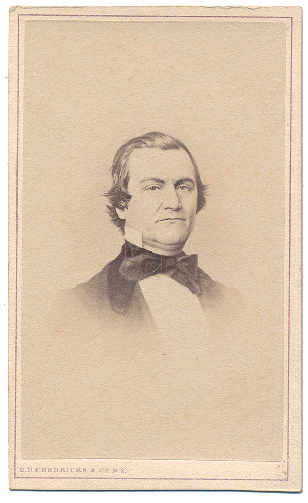 CDV OF WILLIAM L. YANCEY