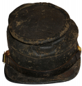 WATERPROOF TARRED LINEN KEPI WITH USN BUTTONS