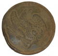 PATTERN 1826 EAGLE BREAST PLATE RECOVERED AT FREDERICKSBURG