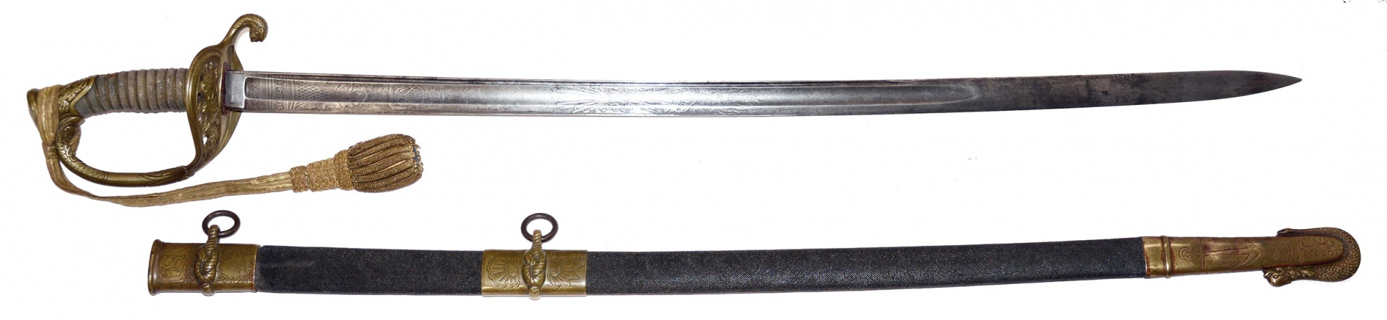 SWORD OF CAPTAIN MAYO-DYER, HERO OF MOBILE BAY