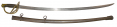 US MODEL 1860 MICHIGAN SABER BY AMES ID’D TO 10TH WISCONSIN CAVALRY PRIVATE