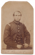 CDV OF ALEXANDER H. CONNER, 132nd & 148th INDIANA INFANTRY