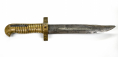 SIDE KNIFE MADE FROM COLLINS & CO. SABER BAYONET